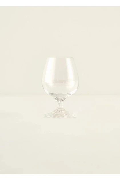 لیوان آب کنار قهوه Bella Maison مدل Shape Kristal - طبیعی