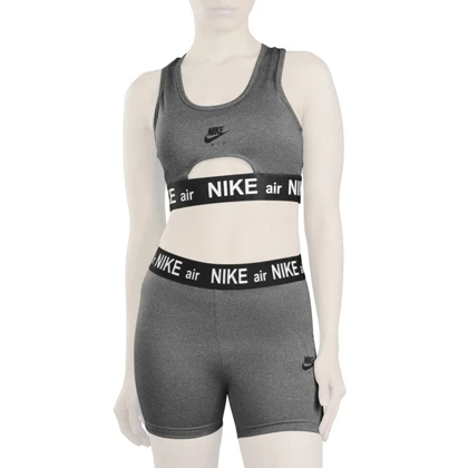 ست نیم‌تنه و کشاله بند ورزشی زنانه نایک مدل VHD-3E792 طوسی