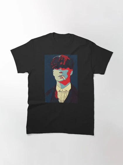 تیشرت کلاسیک پیکی بلایندرز | تیشرت peaky blinders طرح Tommy Shelby کد 111721