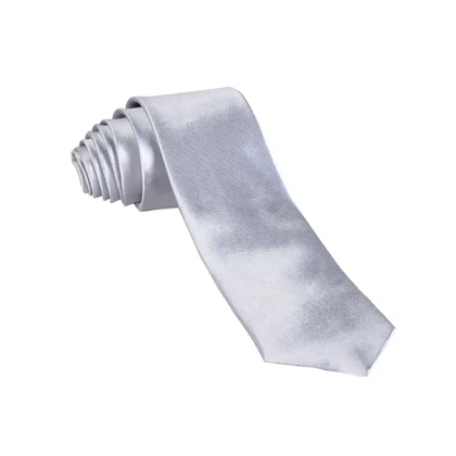 کراوات ساتن طوسی 98136