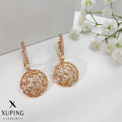 گوشواره آویز پیچک ژوپینگ