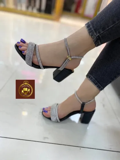 صندل نگینی مجلسی زنانه