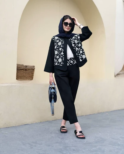 کت-شلوار هندی دوزی رزالین