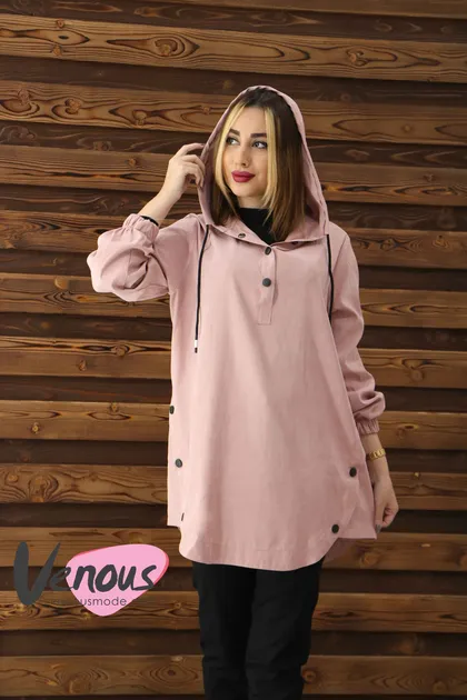 هودی میکرو بغل دکمه