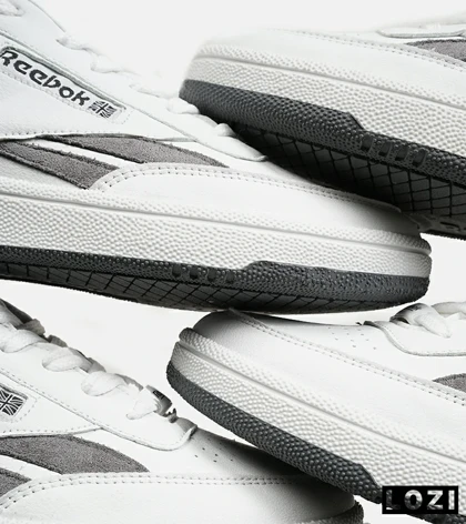 کفش کتانی کژوال سفید طوسی زنانه Reebok CLUB