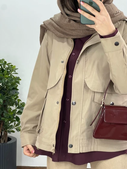 ترنچ کت آستردار آرمیلا