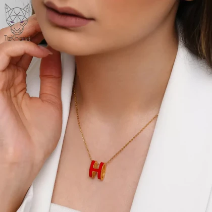 گردنبند هرمس مینیمال استیل