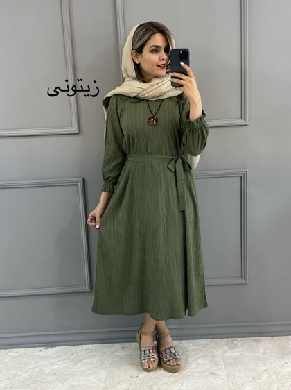 پیراهن مانتویی نفس