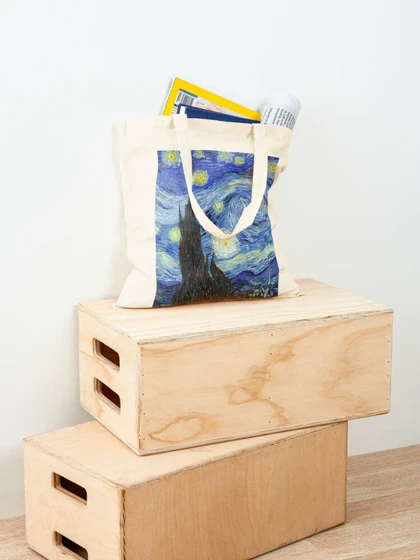 توت بگ طرح ون گوگ starry night van gogh کد 271340