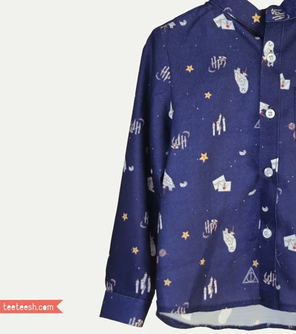 پیراهن پسرانه طرح هری پاتر