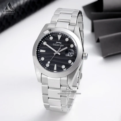 ساعت اسلازنجر صفحه مشکی Slazenger SL.09.2491.1.04