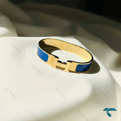 دستبند هرمس طلایی Hermes-8489-L