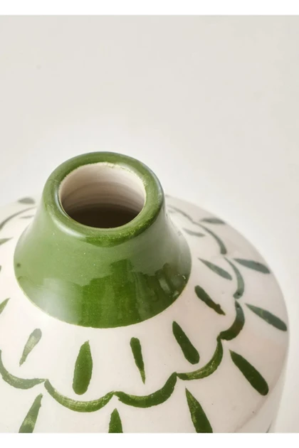 روغن‌ریز Bella Maison مدل Olive سرامیکی - چندرنگ