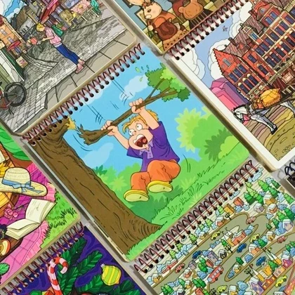 دفترچه کرافت فاطیما سایز بزرگ