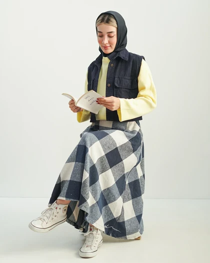 وست کوتاه جین کیارا | هیبا