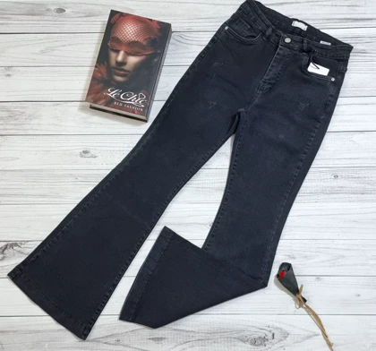 شلوار جین ترک مدل دمپا بوتکات کد 10102