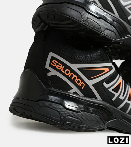 کفش کتانی بزرگ پا مشکی نارنجی Salomon X ULTRA