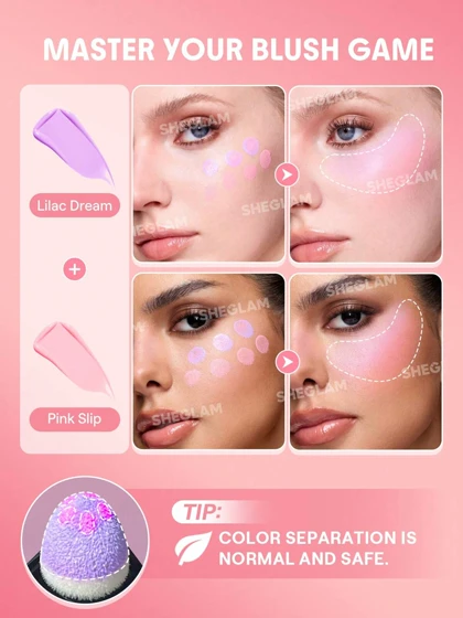 رژگونه مایع شیگلم مدل Color Bloom Liquid Blush