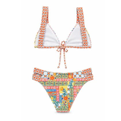 ست بیکینی زنانه مدل Coral Kiss-5C0339 چندرنگ
