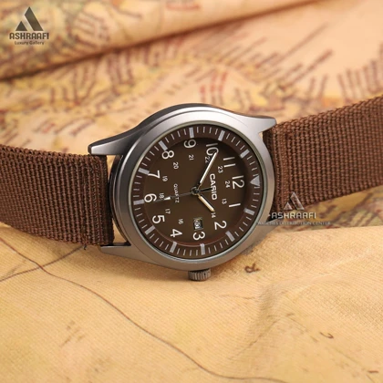 ساعت کاسیو بند برزنتی Casio MW-240-504