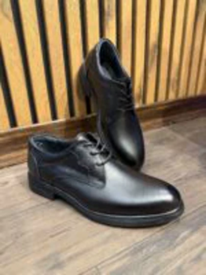 کفش چرم طبیعی مجلسی تاتا بندی