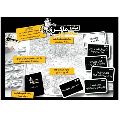 بازی فکری میکروماکرو micromacro showdown سکانس آخر کارآگاهی