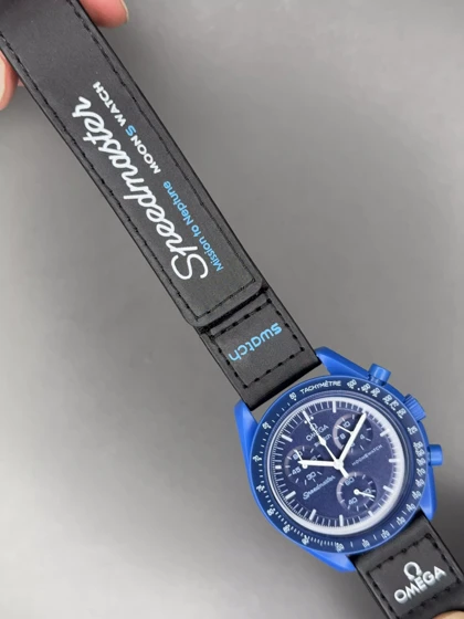 ساعت مچی امگا سواچ ماموریت به نپتون Omega x Swatch Mision to the Neptune