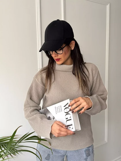 بافت یقه شل مونیکا