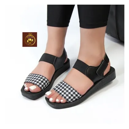 صندل طبی تابستانه کشی و چسبی زنانه رویال