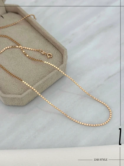 گردنبند مهره‌ای فلت یک میل