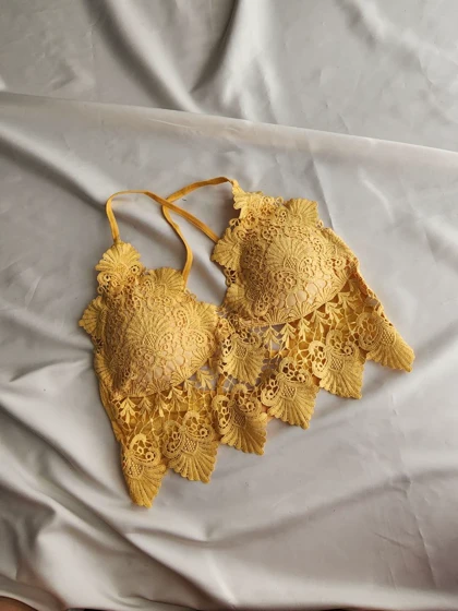 نیم‌تنه دانتل فانتزی کد:400557