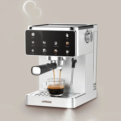 اسپرسوساز لپرسو LePresso مدل LPCFFMDL0011SL فشار 20 بار