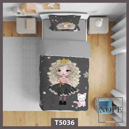 روتختی کودک طرح دختر مدل T5036