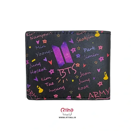 کیف پول BTS اسپرت/ دخترانه و پسرانه