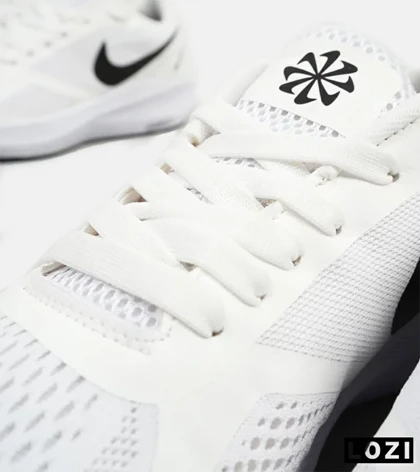 کفش کتانی بزرگ پا سفید مشکی Nike guide 10