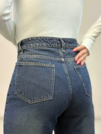 شلوار جین فلربگ تینت تیره2071