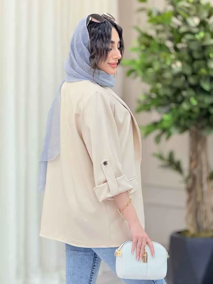 مانتو دو دکمه یسنا