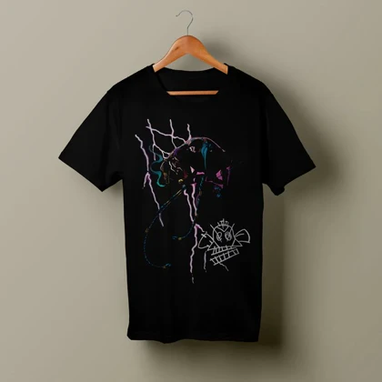 تیشرت با طرح arcane کد 68188