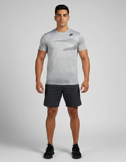 تیشرت ورزشی مردانه نایکی Camo Breeze M