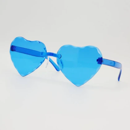 عینک آفتابی بچگانه اسپرت قلبی با شیشه‌های ضد اشعه UV