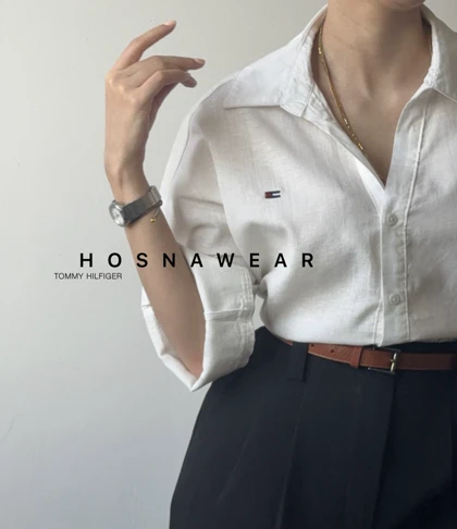شومیز لینن تامی TOMMY HILFIGER