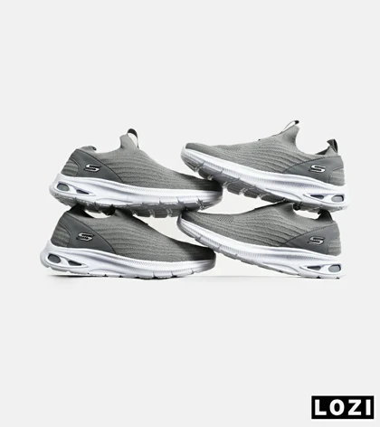 کفش کتانی طبی ورزشی خاکستری SKECHERS GoWalk 5 V2