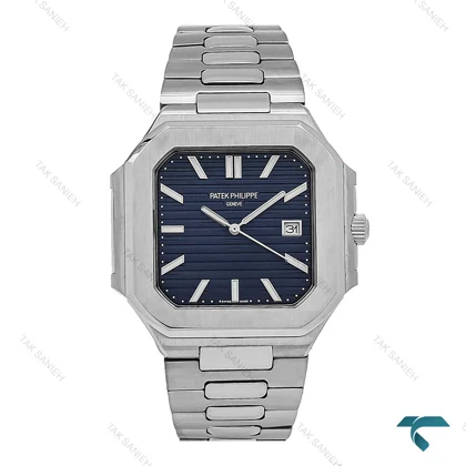 ساعت مردانه پتک فیلیپ Cubitus استیل صفحه سرمه ای Patek-6933-G