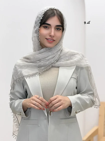 4537-شال وارداتی پاپیون