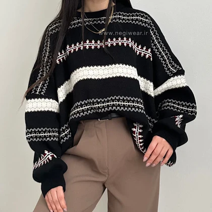 بافت وینتیج مشکی