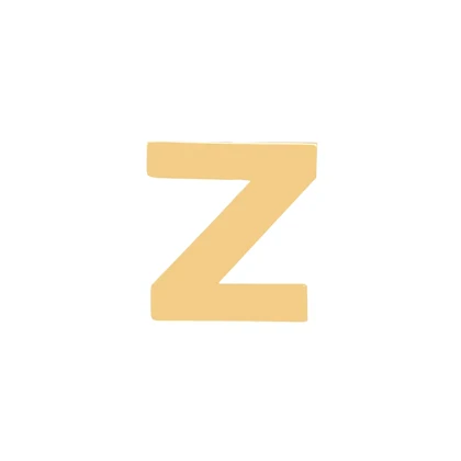 پلاک حرف Z