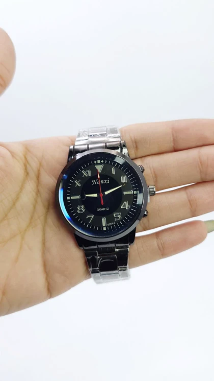ساعت مچی مردانه نانسی Nanxi با موتور کوارتز و طراحی کلاسیک