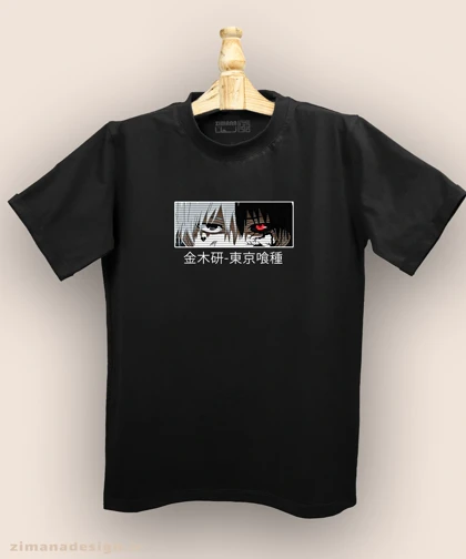 تیشرت مردانه و زنانه طرح توکیو غول شخصیت کانکی کد 955