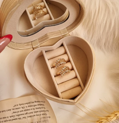 انگشتر برگ ظریف ژوپینگ مریم