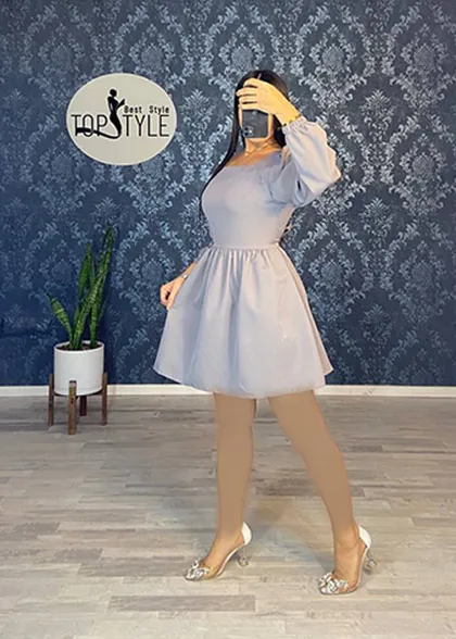 پیراهن عروسکی کد : 7679